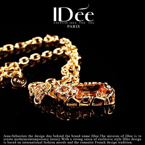 彰顯不凡品位 法國(guó)idee時(shí)尚藝術(shù)飾品，華美寶石項(xiàng)鏈的藝術(shù)之魅